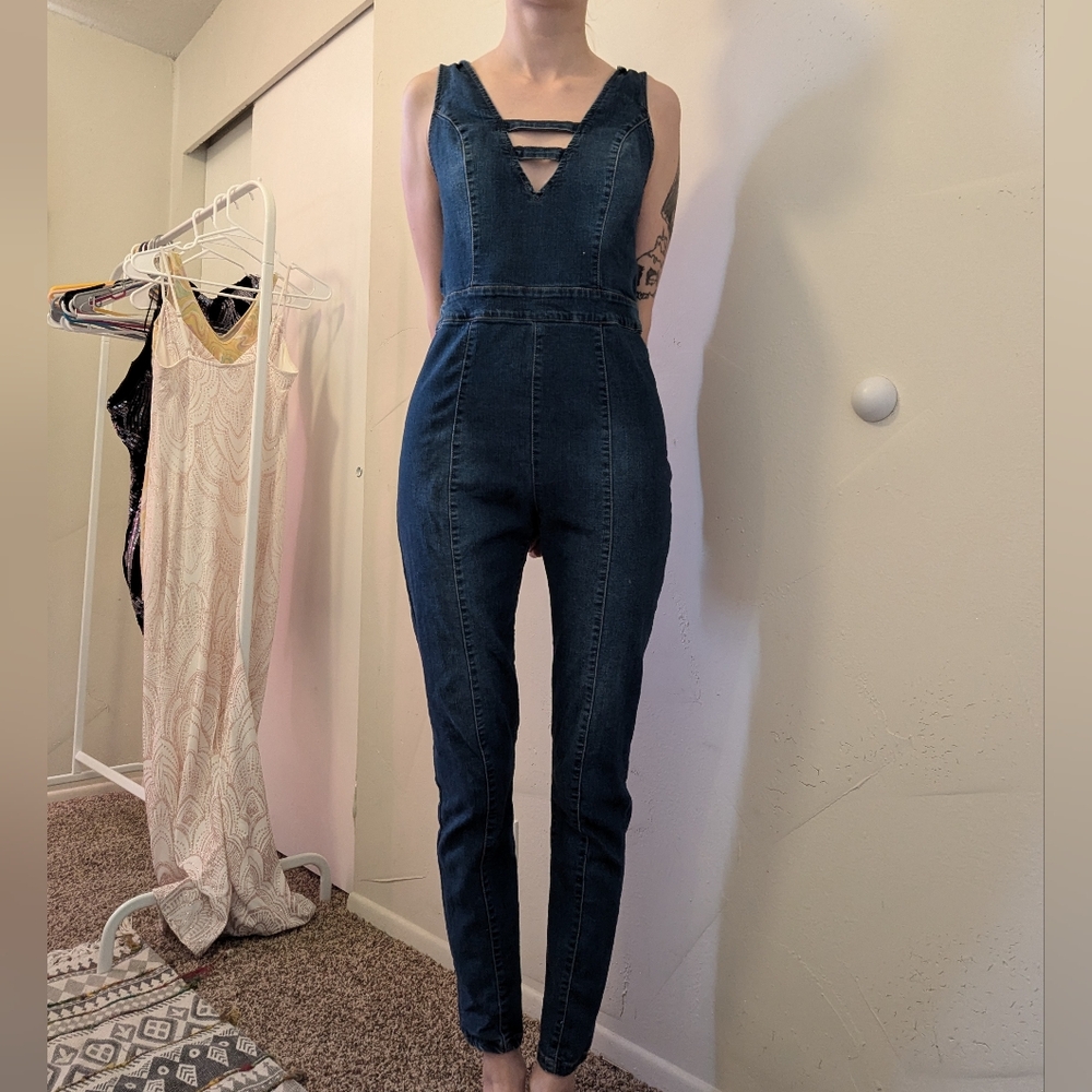 Denim Jumpsuit